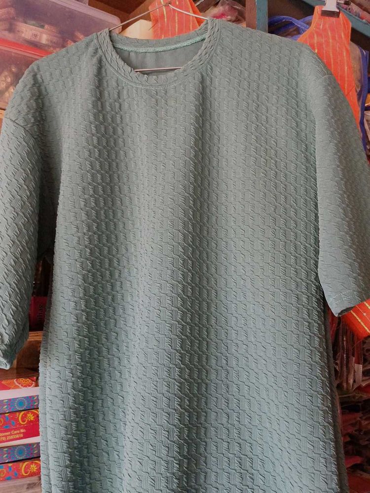 Textured Tunic Top