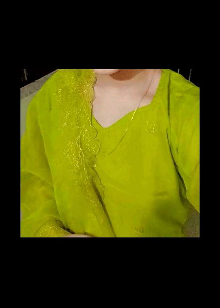 Kurta Pant And Dupatta Set