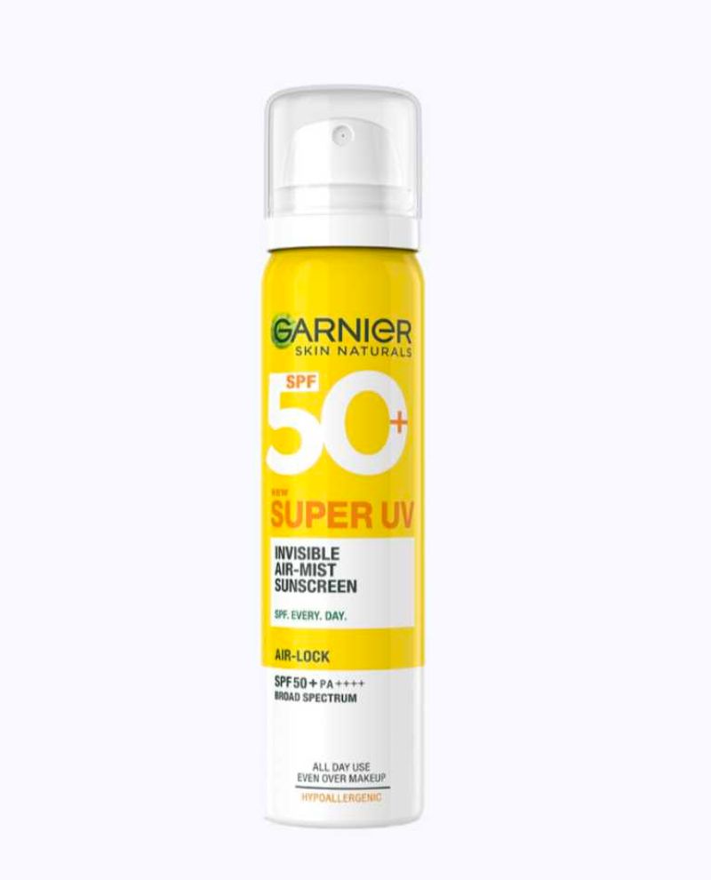 New Garnier Sunscreen Spray