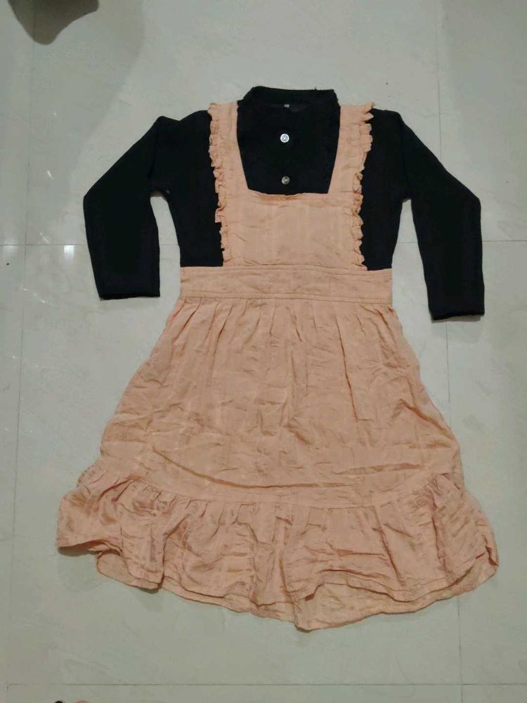 Girls' Cute Jumper Dress