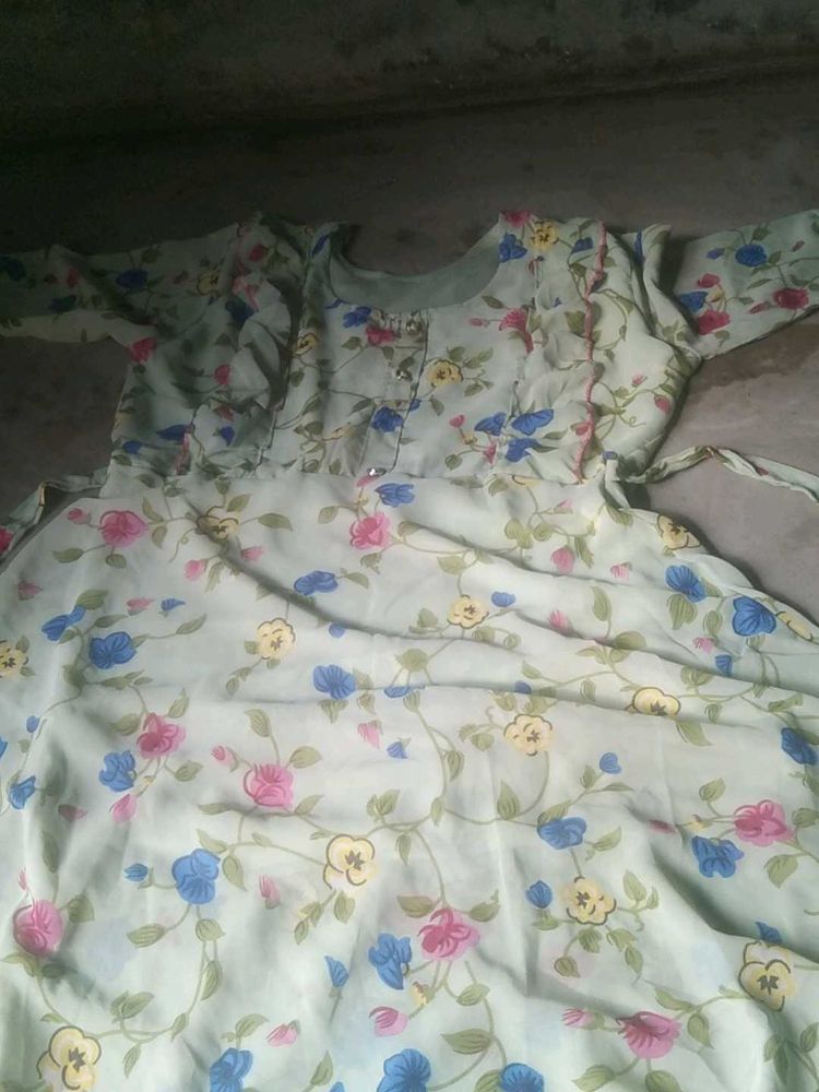 Floral Print Casual Dress