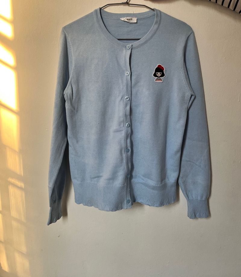 Cute Blue Cardigan