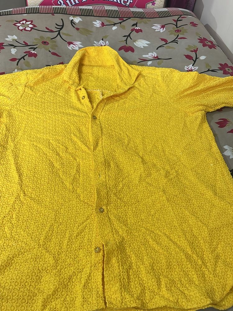 Yellow Shirt For Men’s