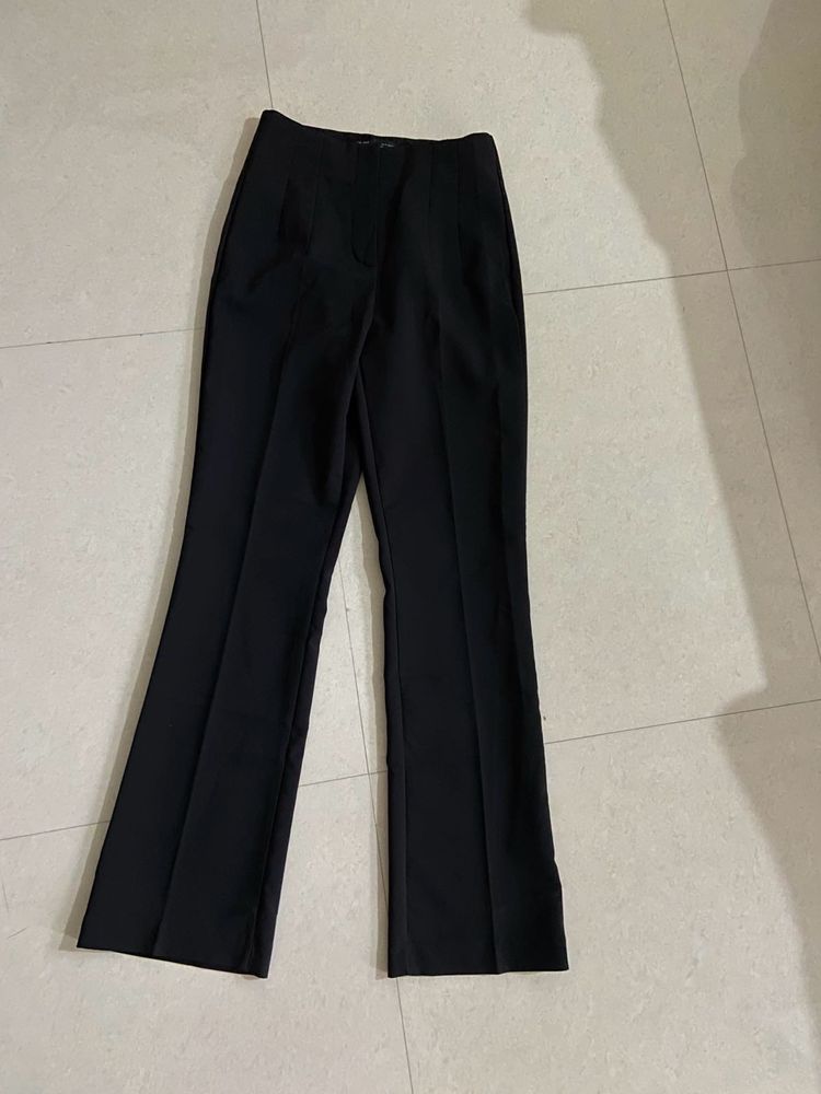 Black Flared Pants