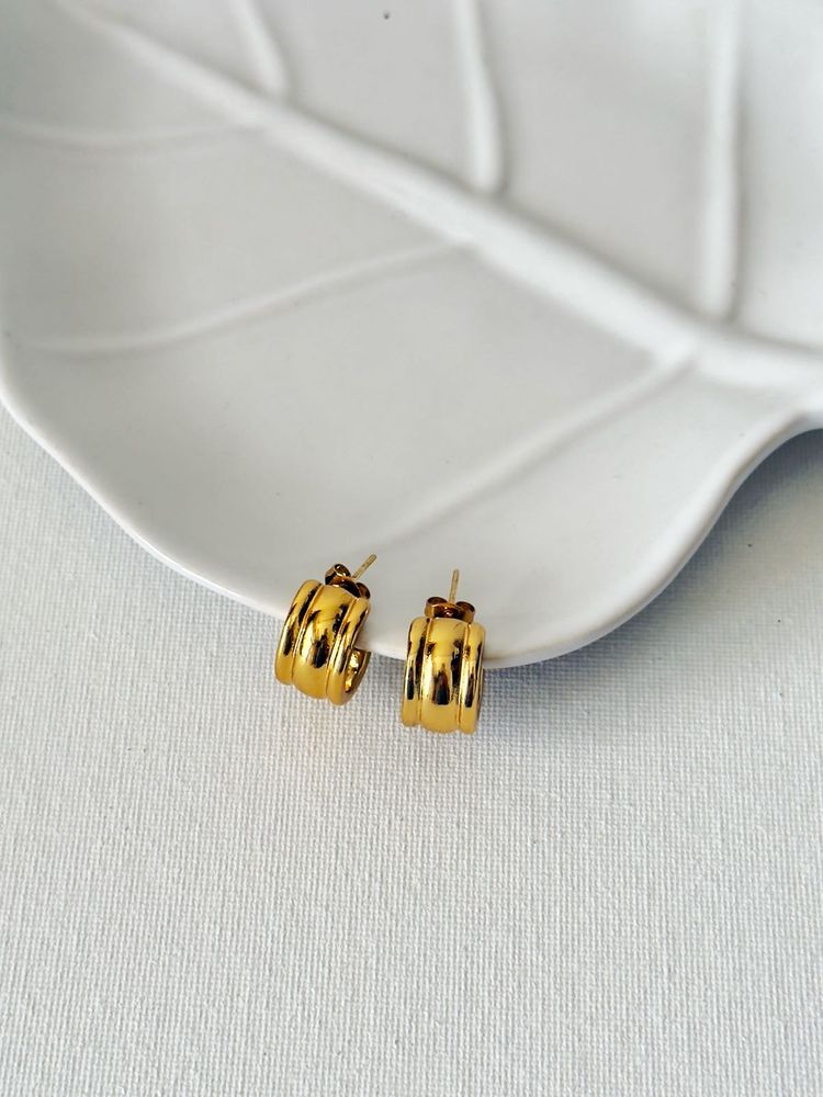 Gold Hoop Earrings