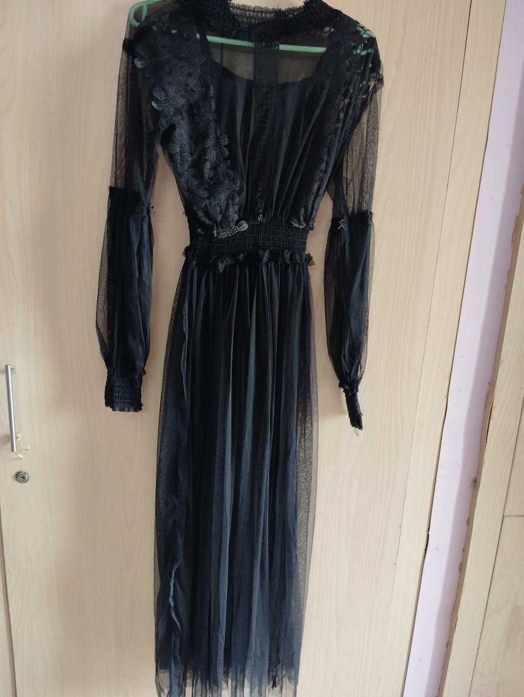 NET PARTY DRESS