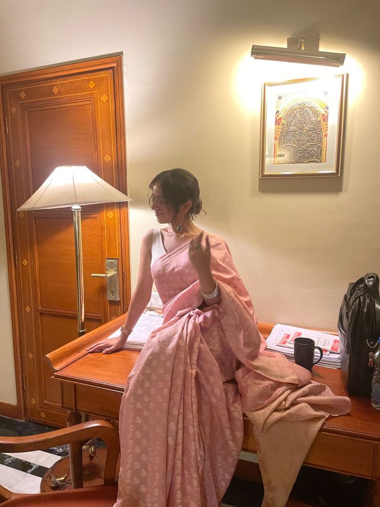Pink Sari