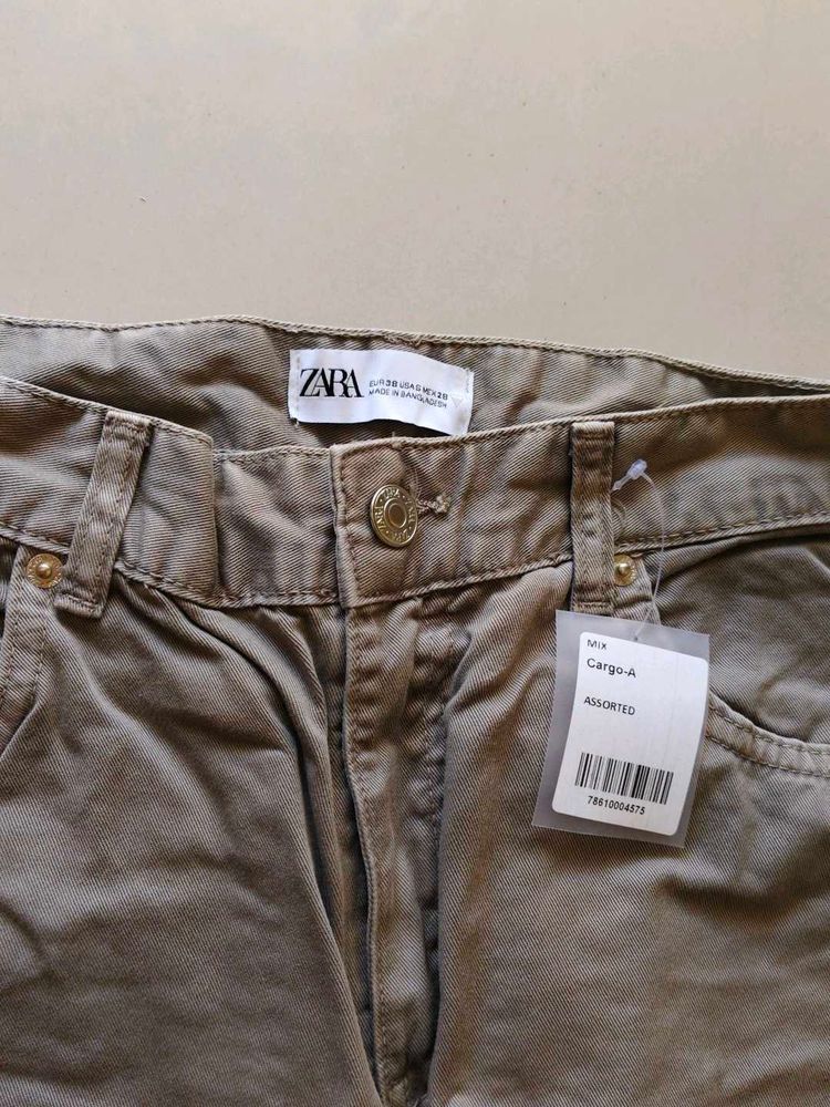 Zara Cargo Pants - New with Tags