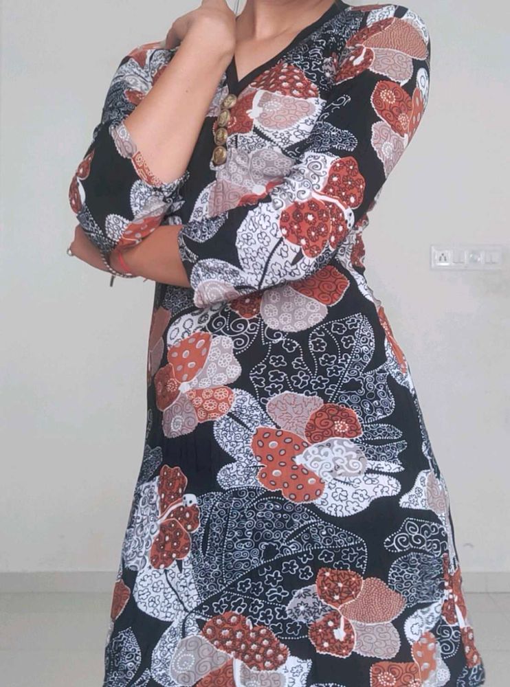 Floral Print Dress