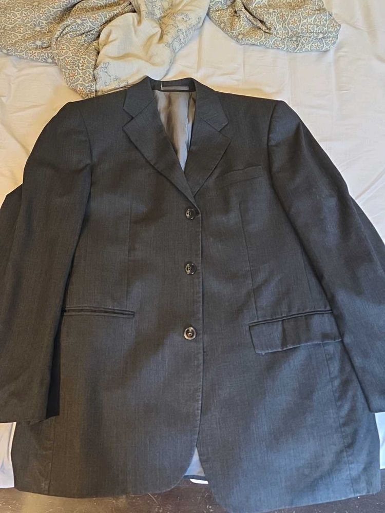 Classic Gray Suit Jacket