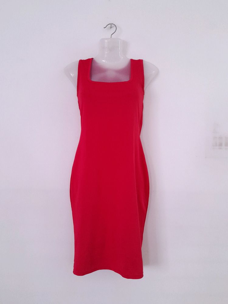 Red Casual Dress