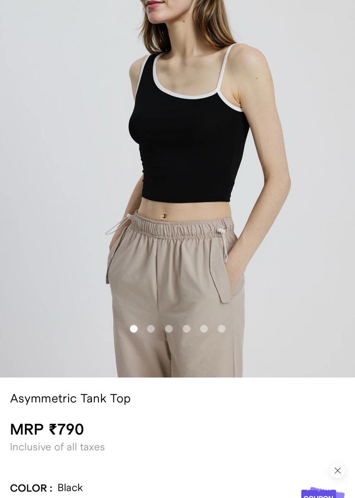 Knotted Asymmetric Tank Top