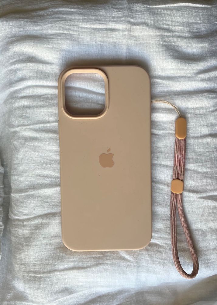 Baby Pink iPhone Case with Strap