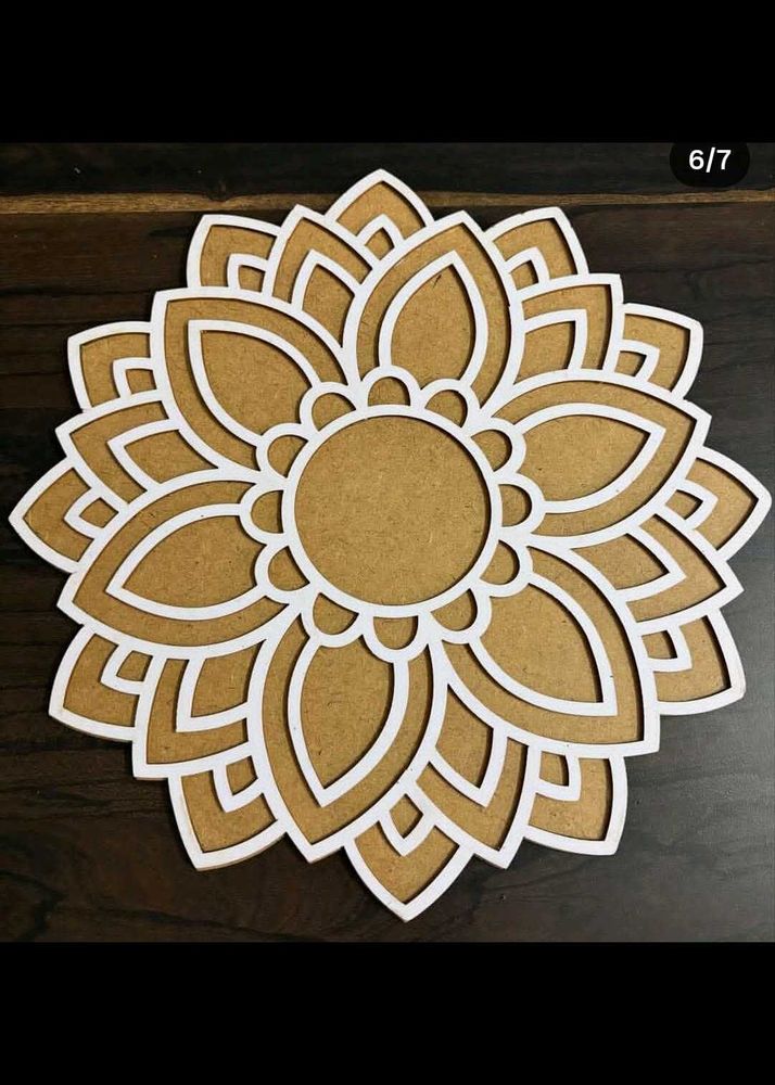 Floral Wooden Wall Decor