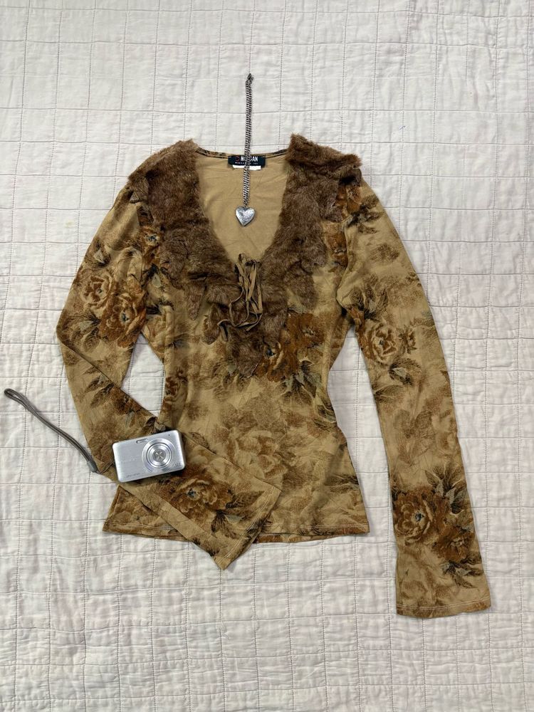 2000s fairy grunge top