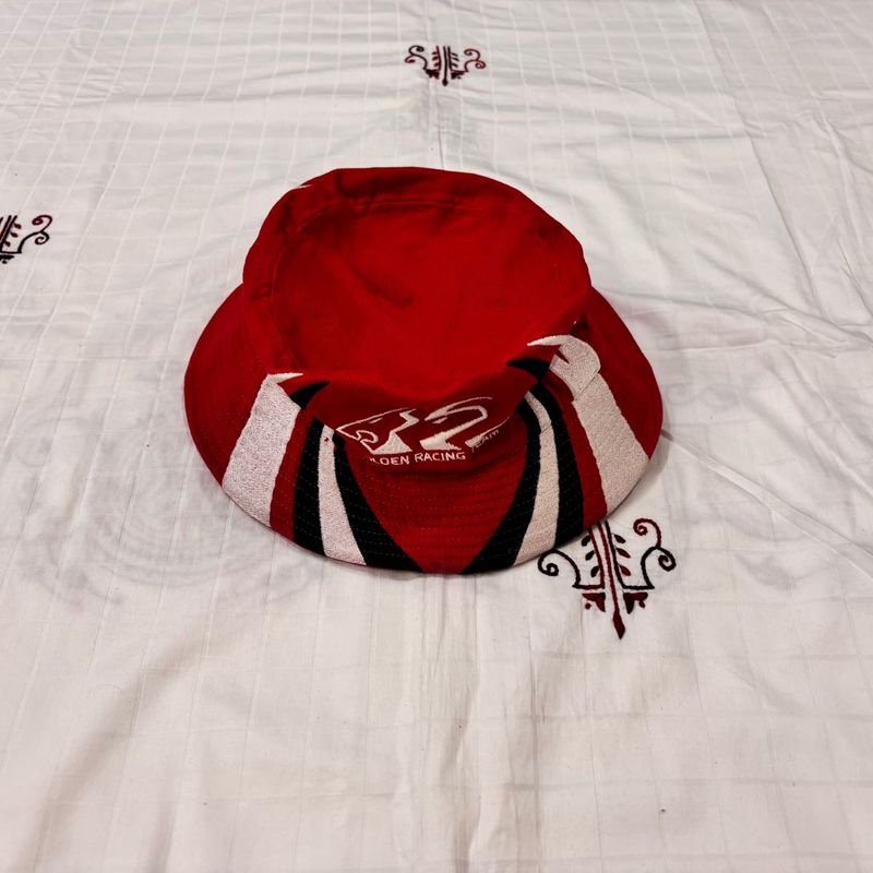 Red Racing Cap
