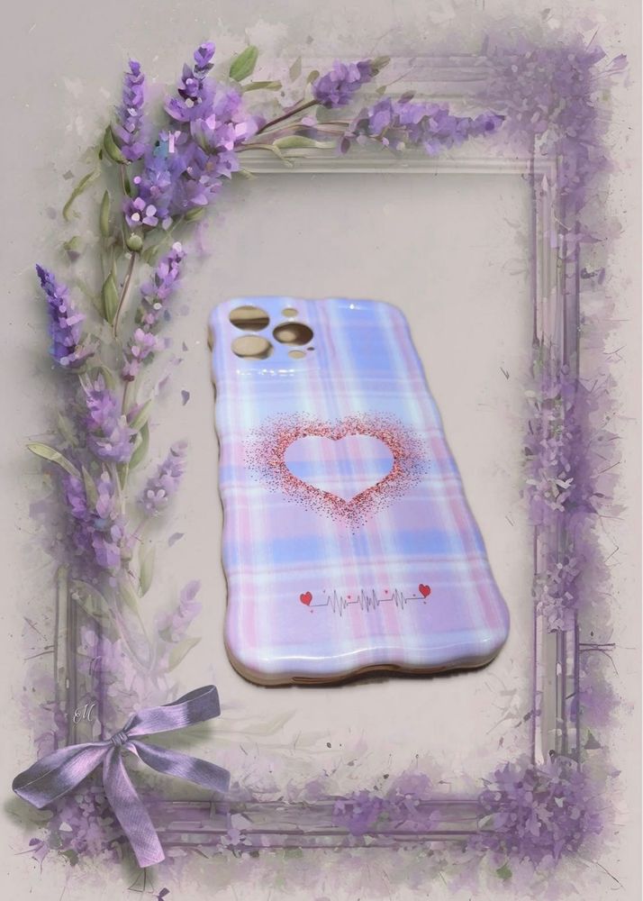 Cute Heart And Hearbeat Case For iPhone 13 Pro Max