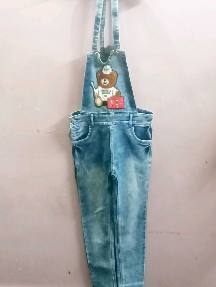 Cute Denim Overalls