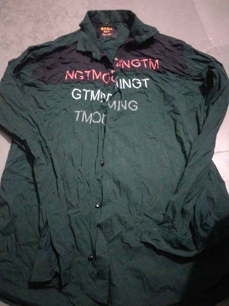 Stylish Green Shirt