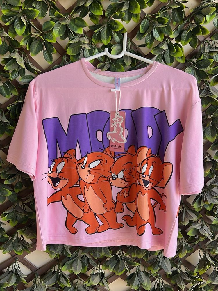 Trendy Graphic Print Tee