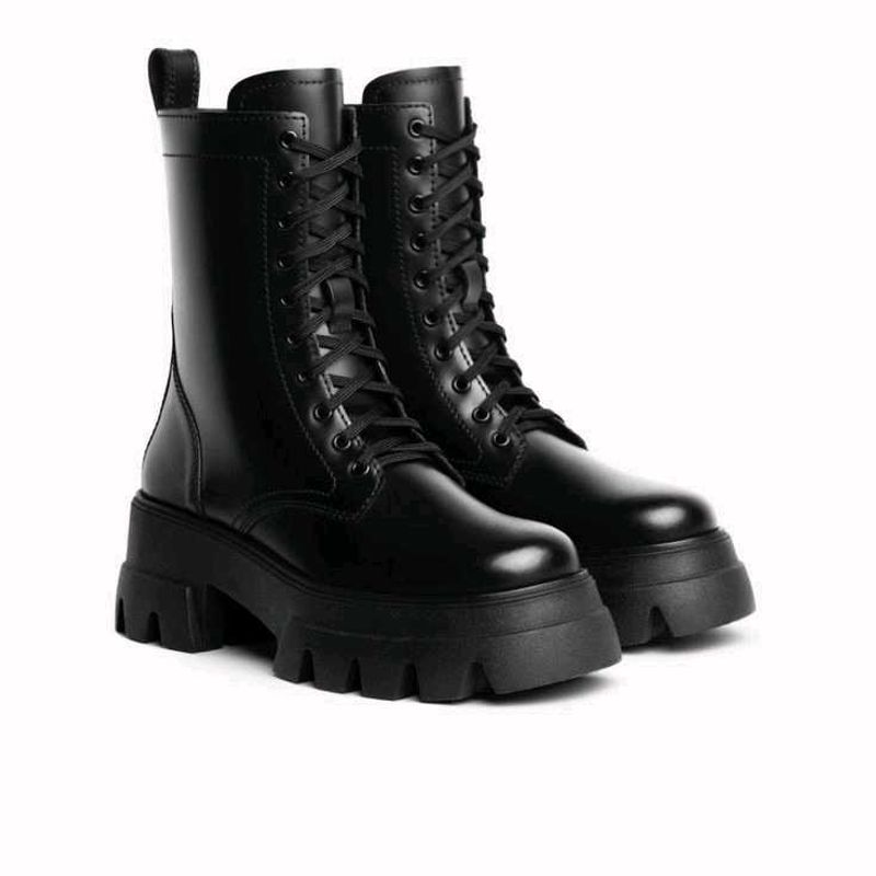 Sale🎀 Black Pinterest Ankle Length Boots 🖤🎧