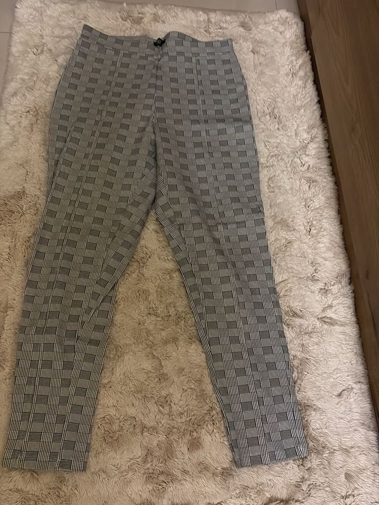 Checked Trousers
