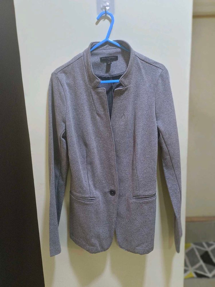 Banana Republic Grey Blazer