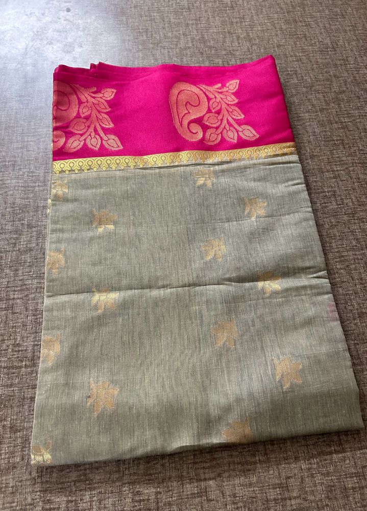 Cotton Silk Saree