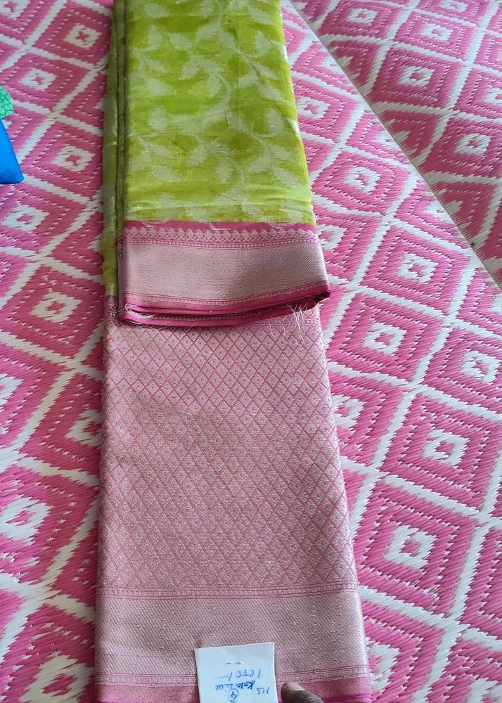 BEAUTIFUL GREEN AND PINK 🩷 SAREE