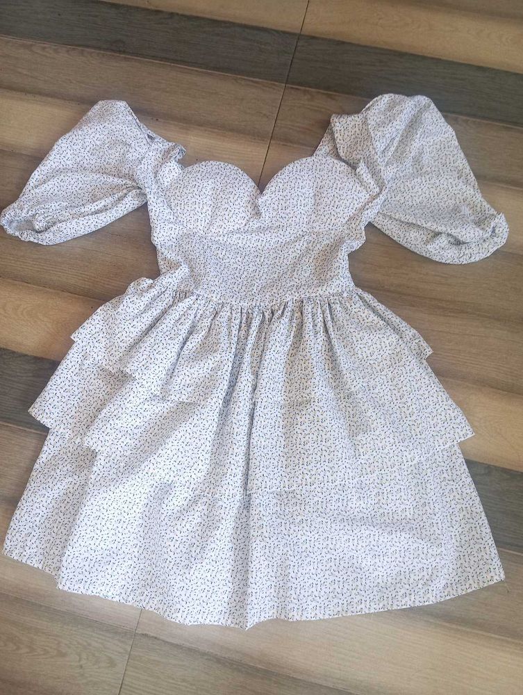Floral Print Mini Dress