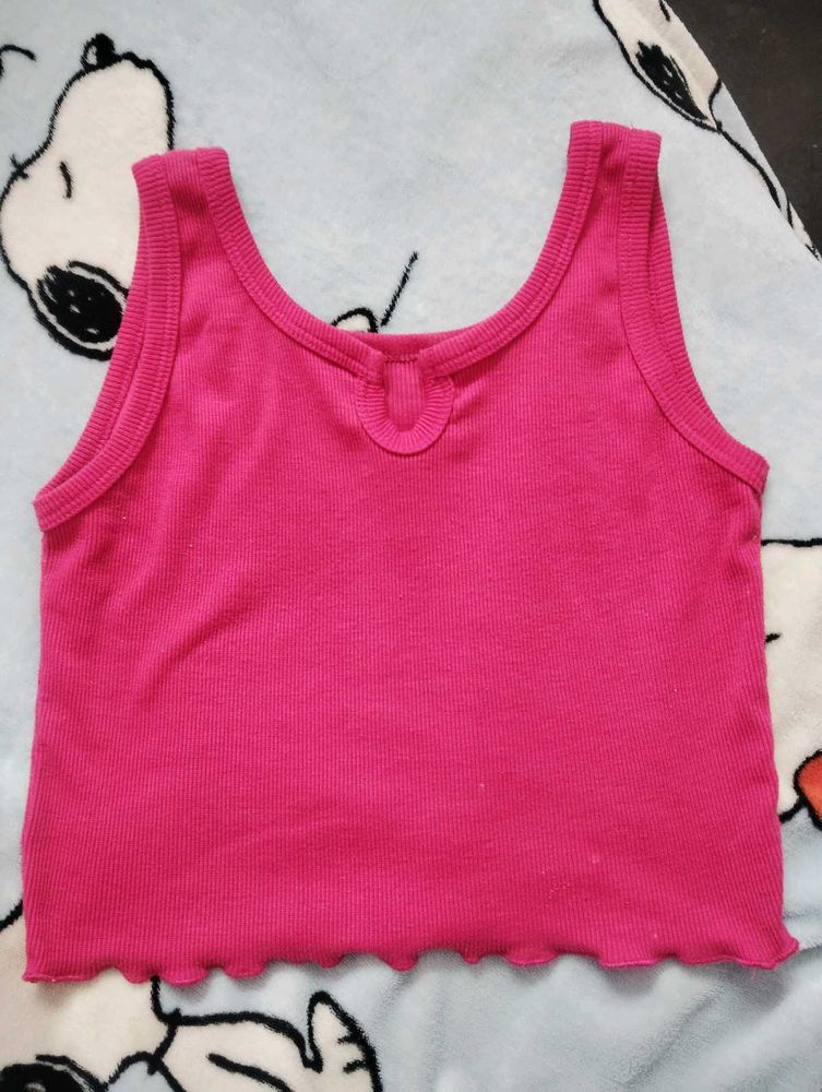 Cute Pink Tank Top