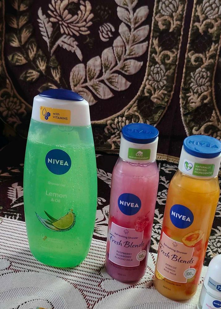 Nivea Shower Gel Trio