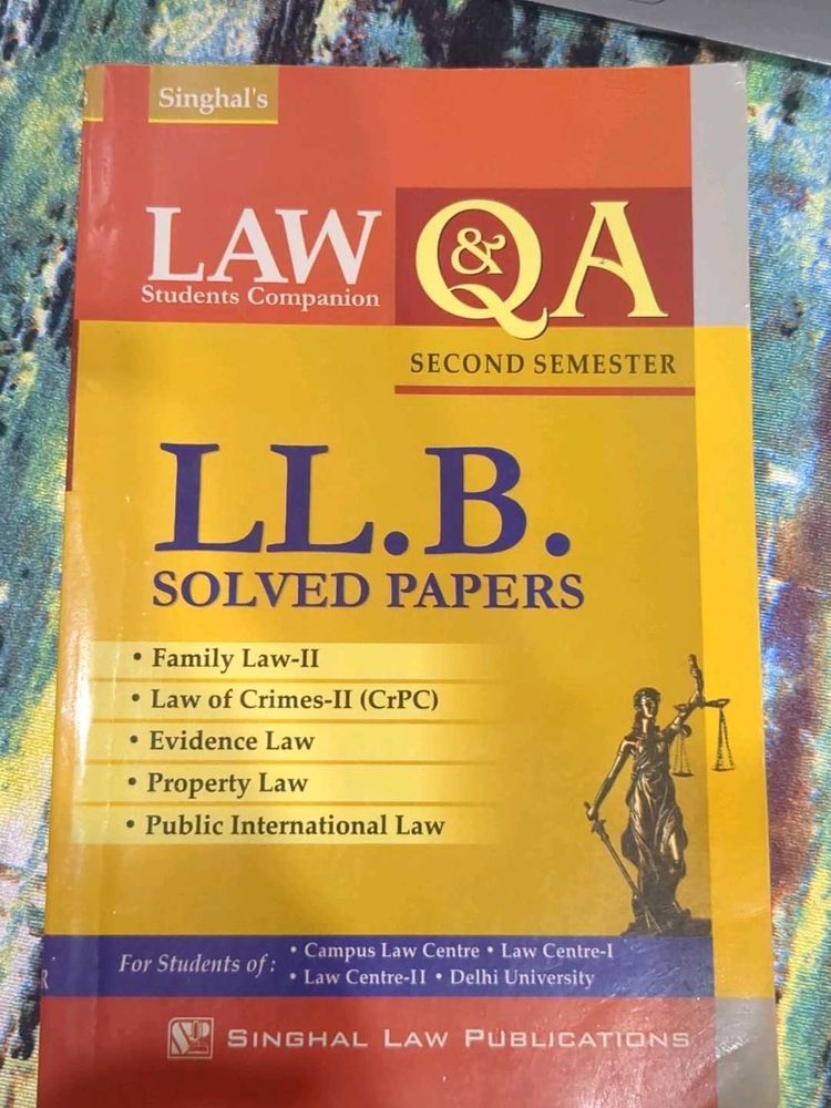 LLB Solved Papers - Singhal