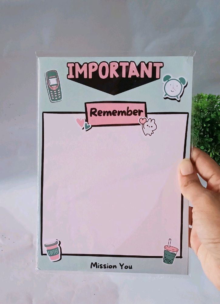 New A5 Kawaii Notepad