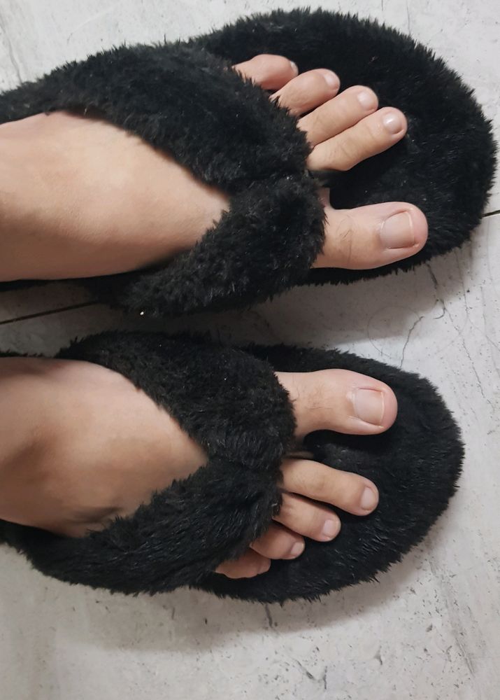 Home Fur Slippers
