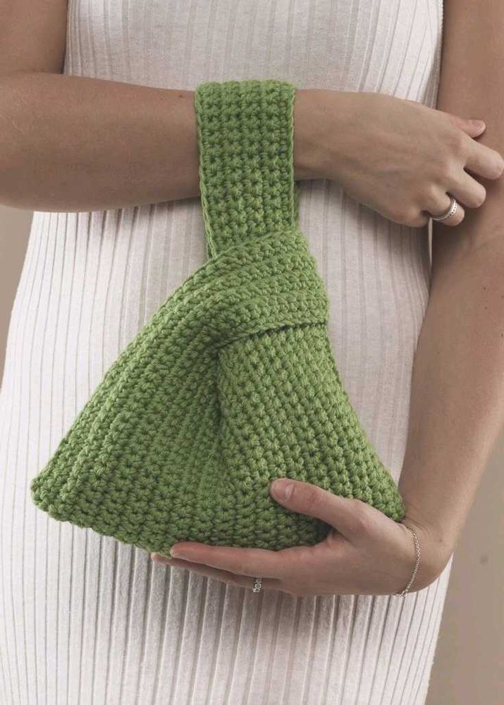 *ੈ𑁍༘⋆Crochet Japanese  Knot Bag*ੈ𑁍༘⋆