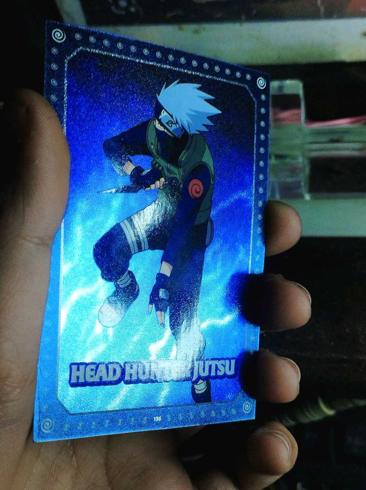 🎮Naruto Kakashi Trading Card ..Naruto Animax car