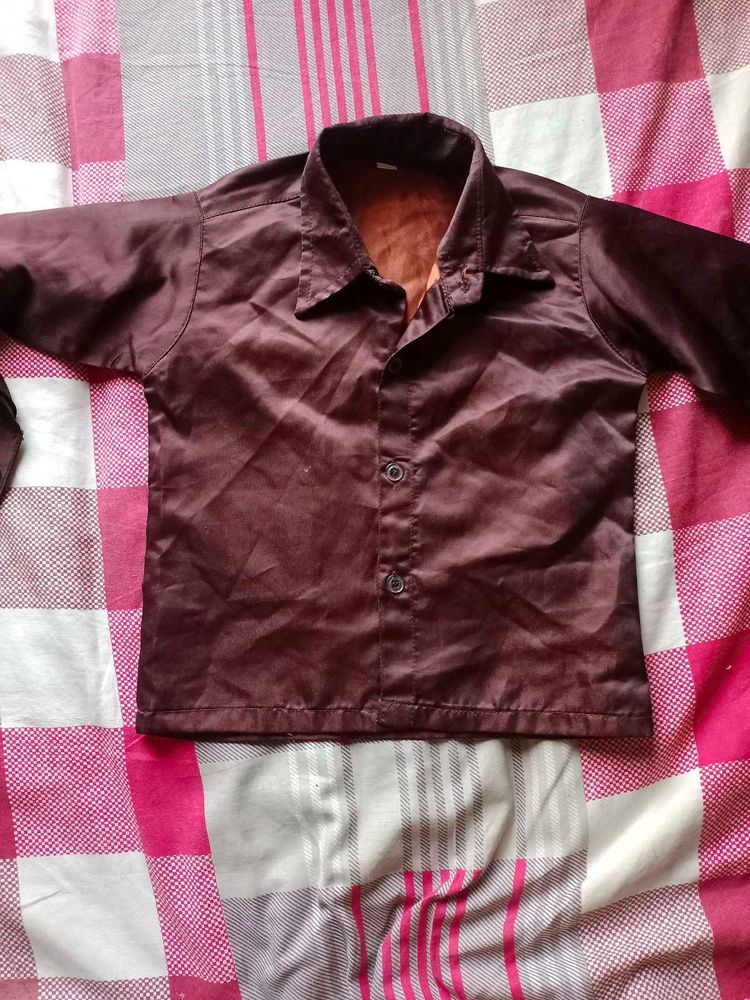 Brown Shirt For 2 Year Old