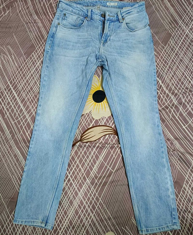 ‼️ FREE DELIVERY ‼️Original Spykar Light Wash Deni