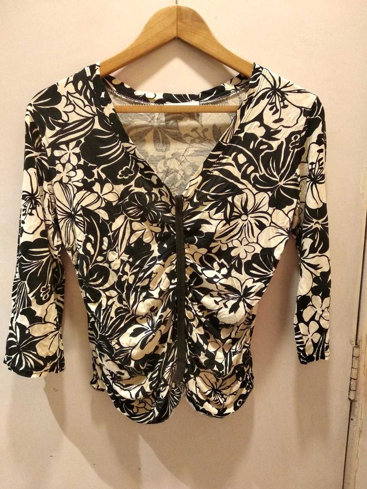 Beautiful Imported Ruched Top
