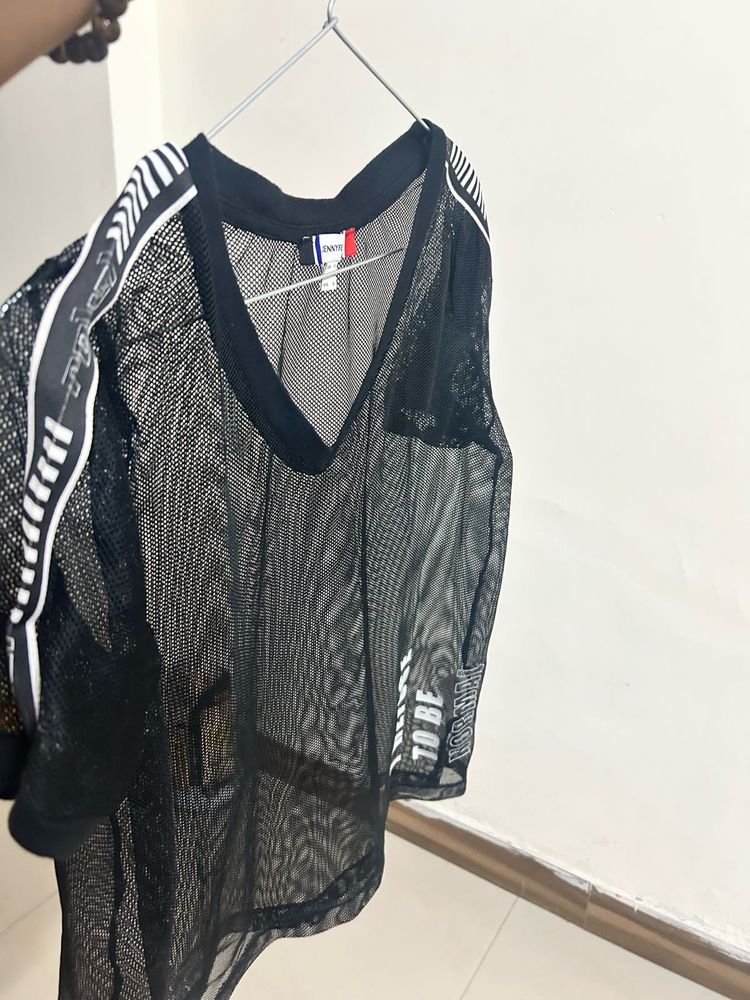 Sheer Mesh Top - Net to