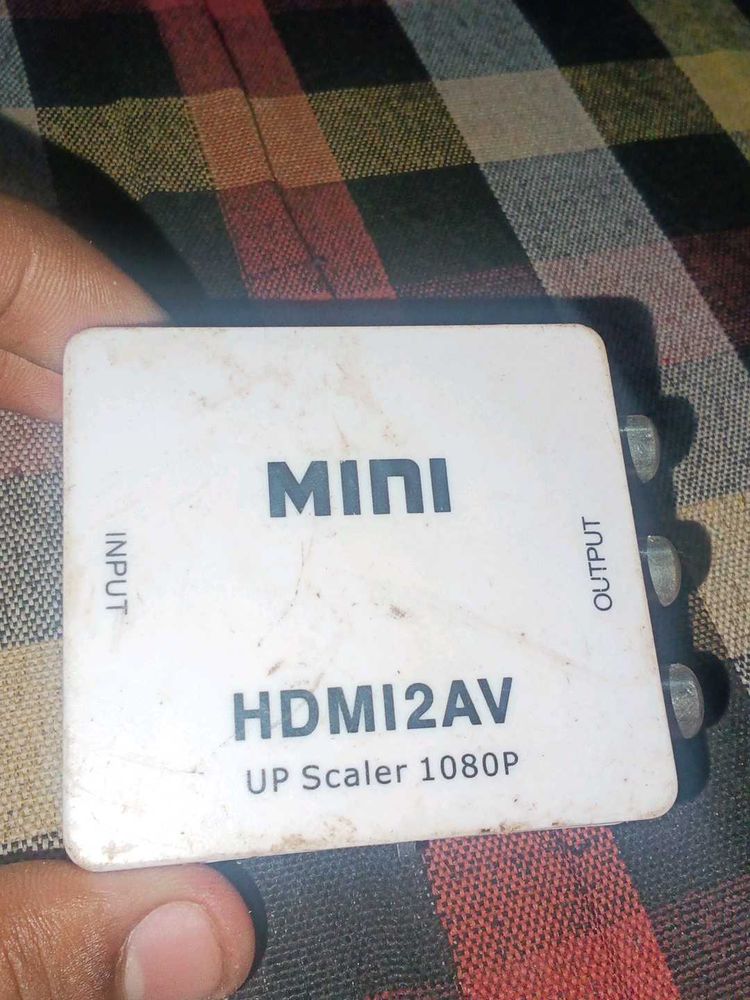 Mini HDMI2AV Up Scaler 1080P