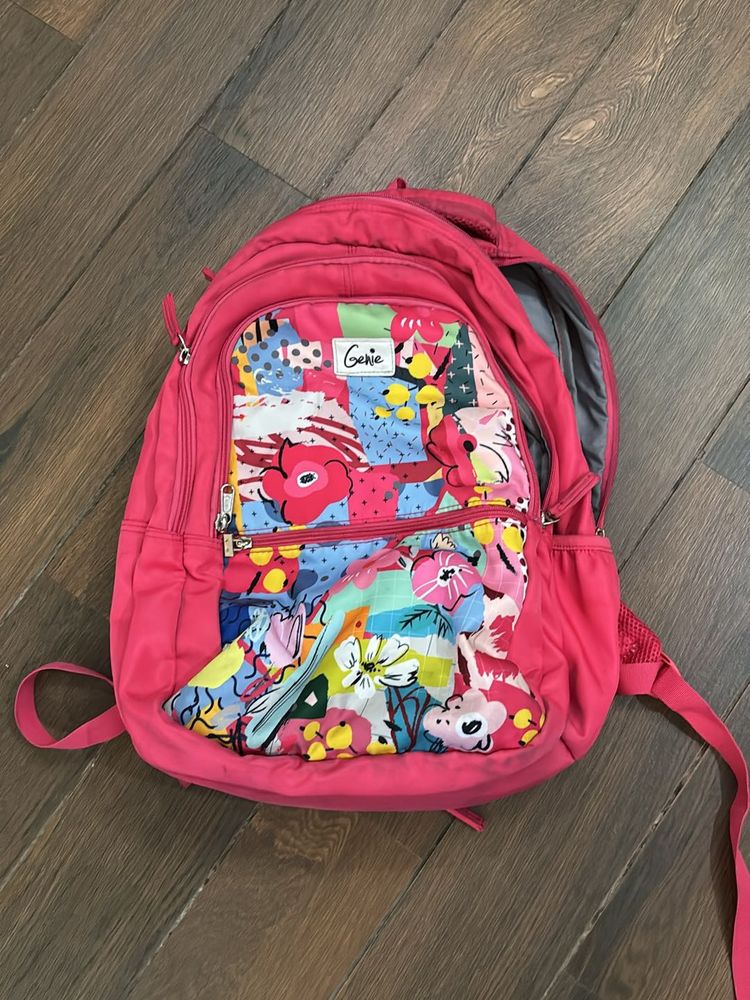 Genie Backpack - Floral Patchwork