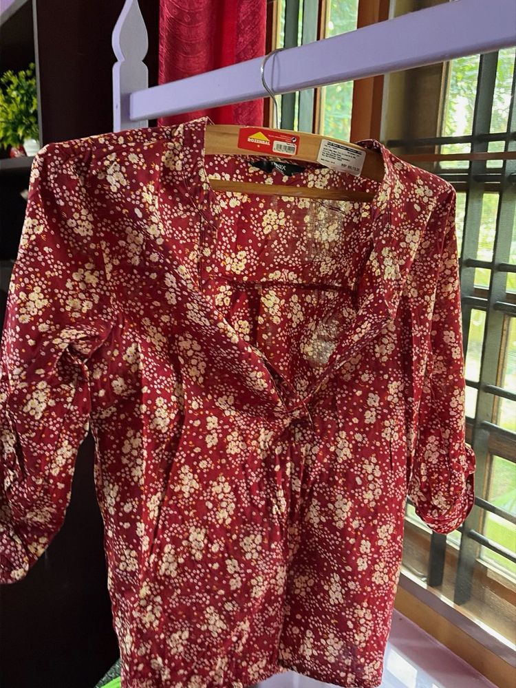 Floral Print Blouse