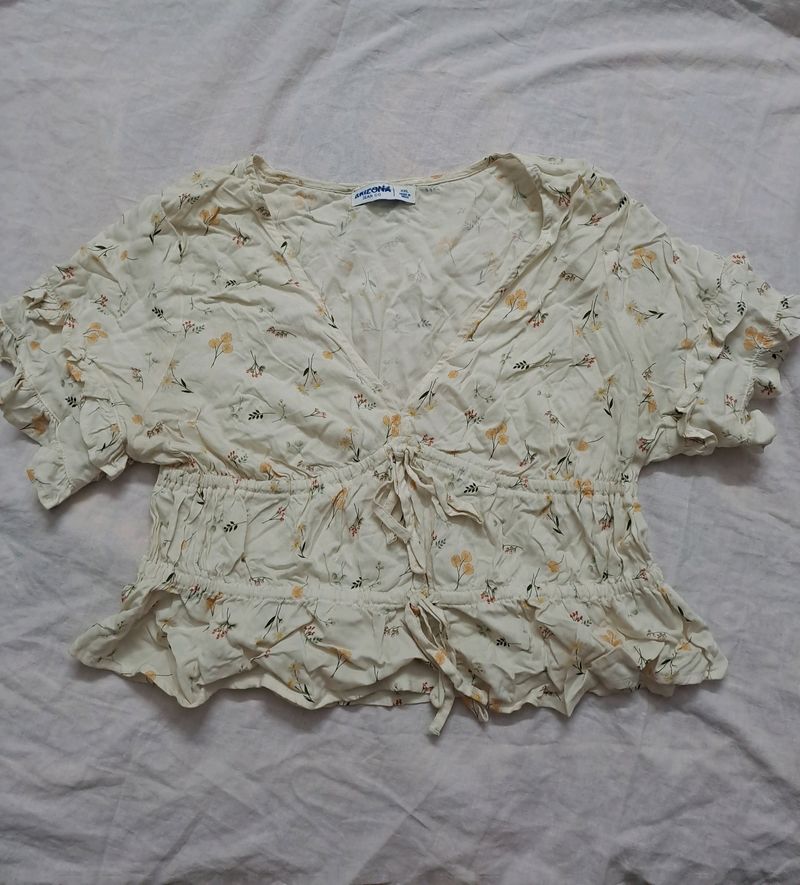 Floral Crop Top