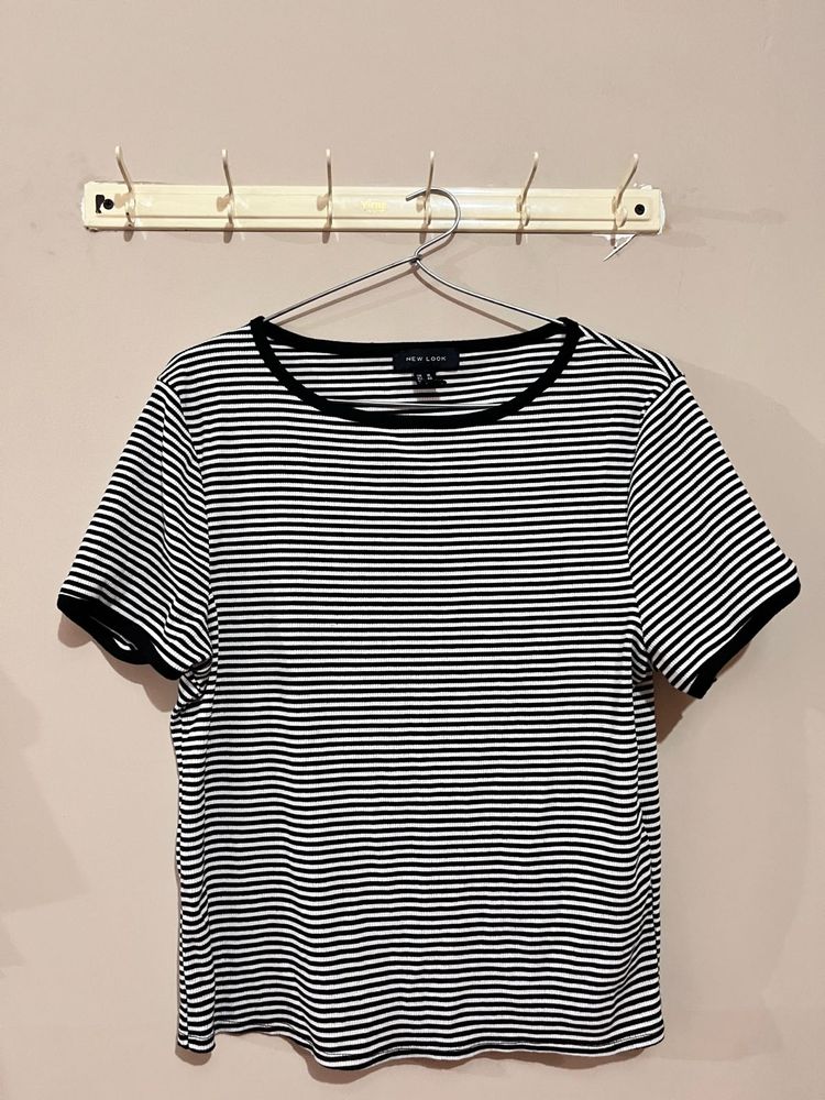 New Look Ribbed T-shirt