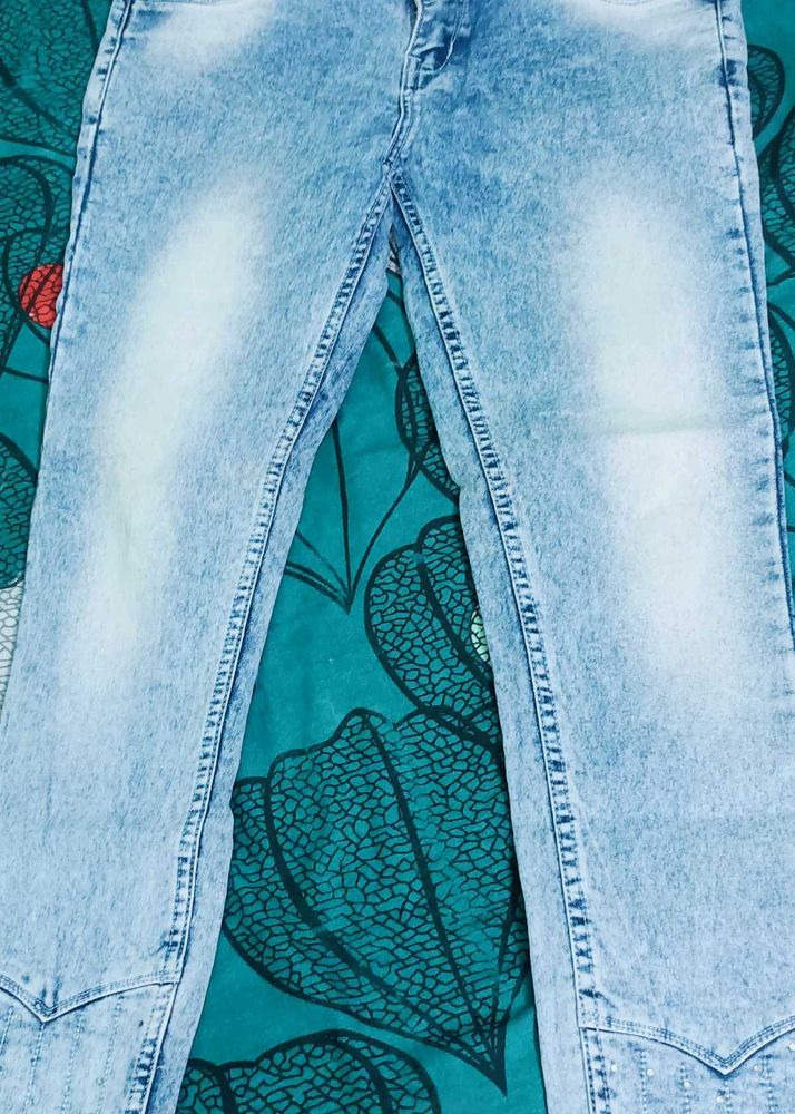 Light Wash Denim Jeans