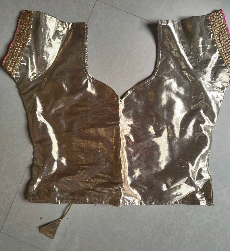 Gold Sequin Blouse, Party Wear Blouse