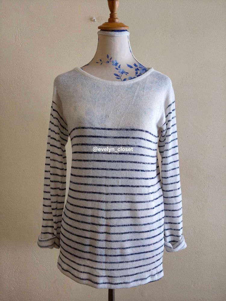 Striped Long Sleeve Top