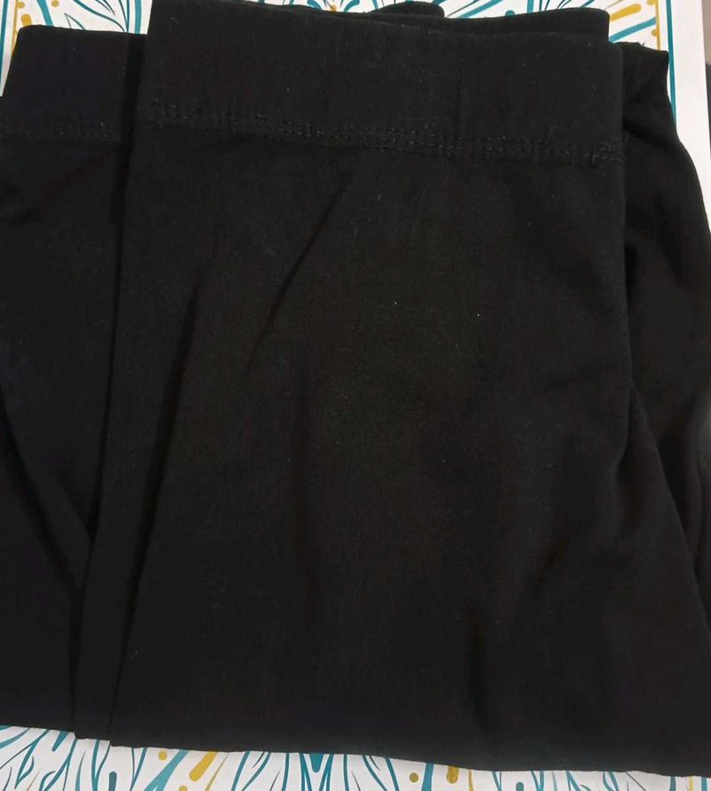 Soft Cotton Fabric Ankle Length Legging